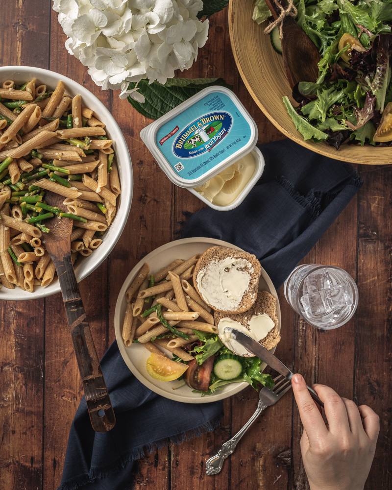 Whole Wheat Spring Pasta with Asparagus | Brummel Brown